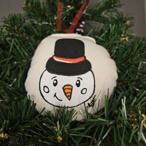Boule de Noël Bonhomme de neige