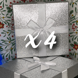 Pack argent (x4 boules de Noël)
