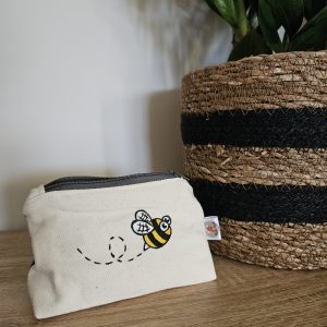 Porte-monnaie abeille cartoon