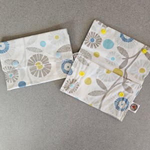 Pochette à savon simple fleurs