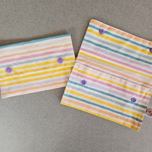 Pochette à savon simple colorée