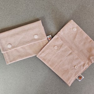 Pochette à savon simple girly