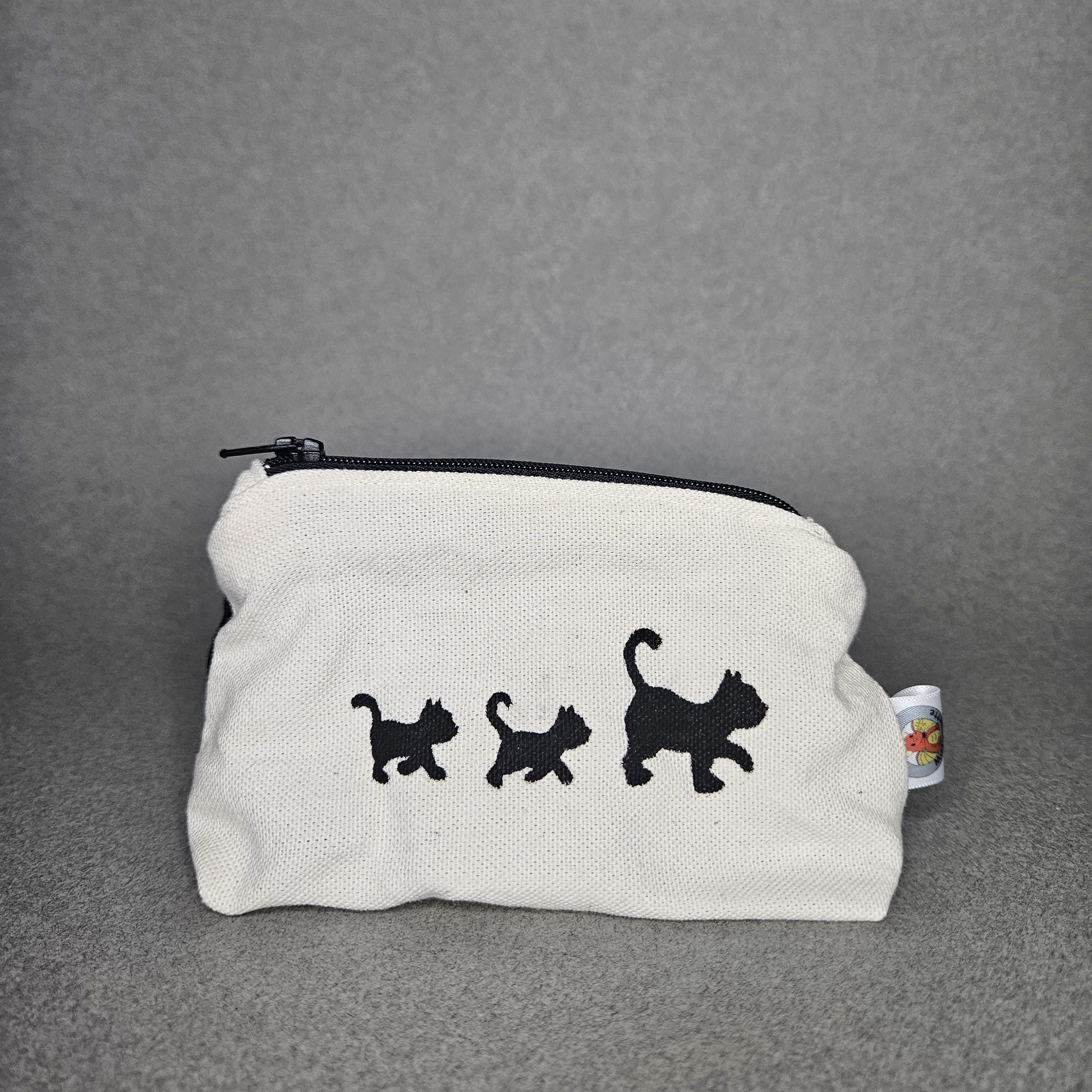 Vue de face fermé Porte-monnaie chats