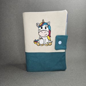 Photo couverture produit carnet de sante licorne