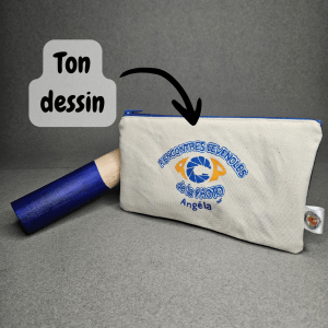 Pochette à personnaliser mise en situation