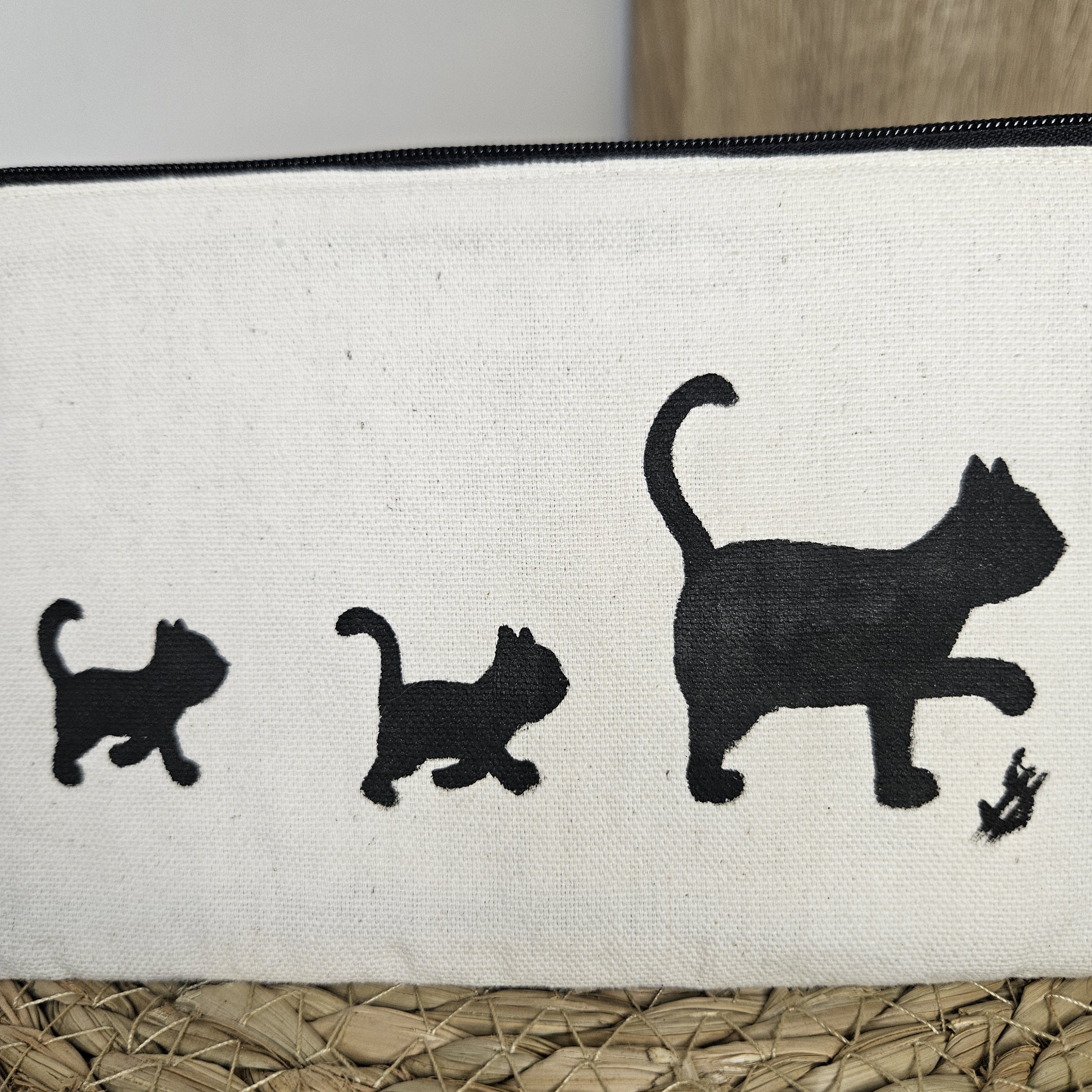Zoom dessin pochette 3 petits chats