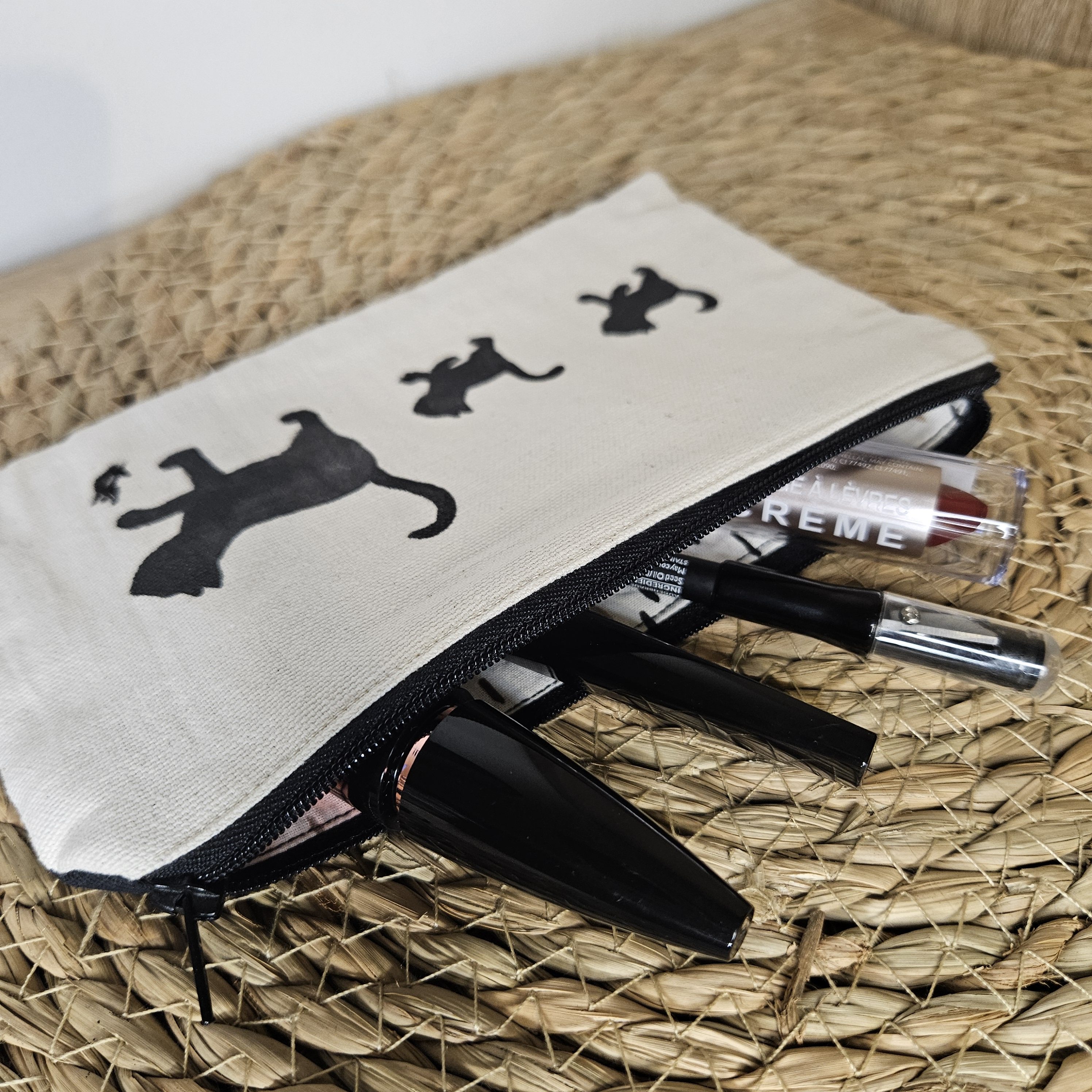 Pochette de rangement 3 petits chats