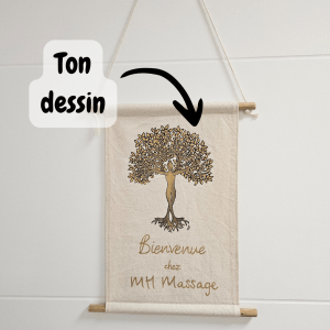Banderole à personnaliser avec le dessin de ton choix