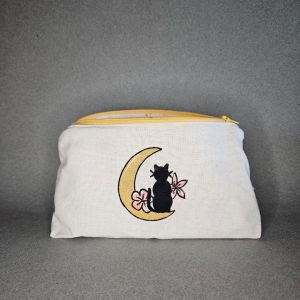 Trousse chat lune