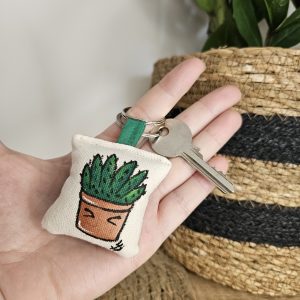 Porte-clé cactus piquant