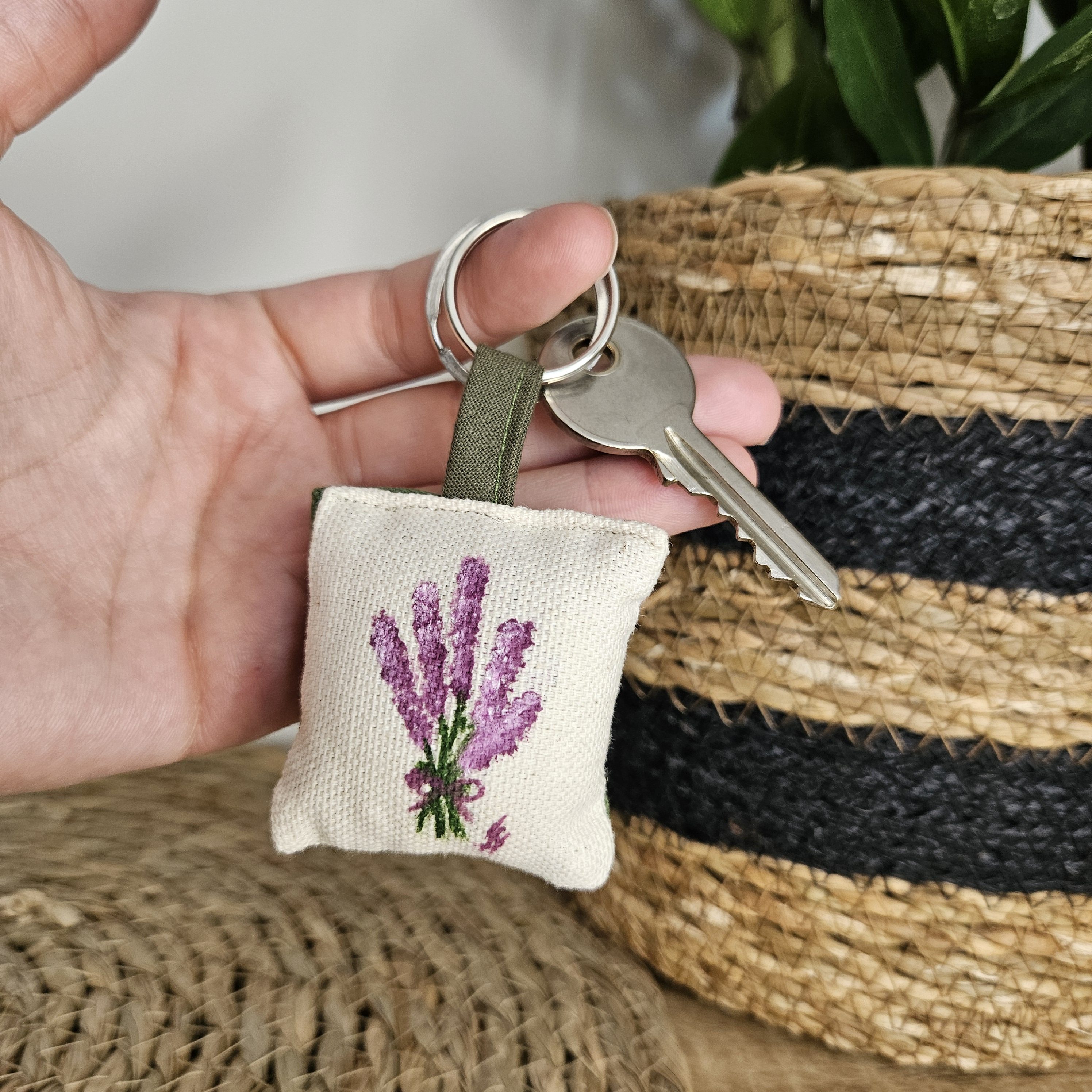 Porte-clé lavande
