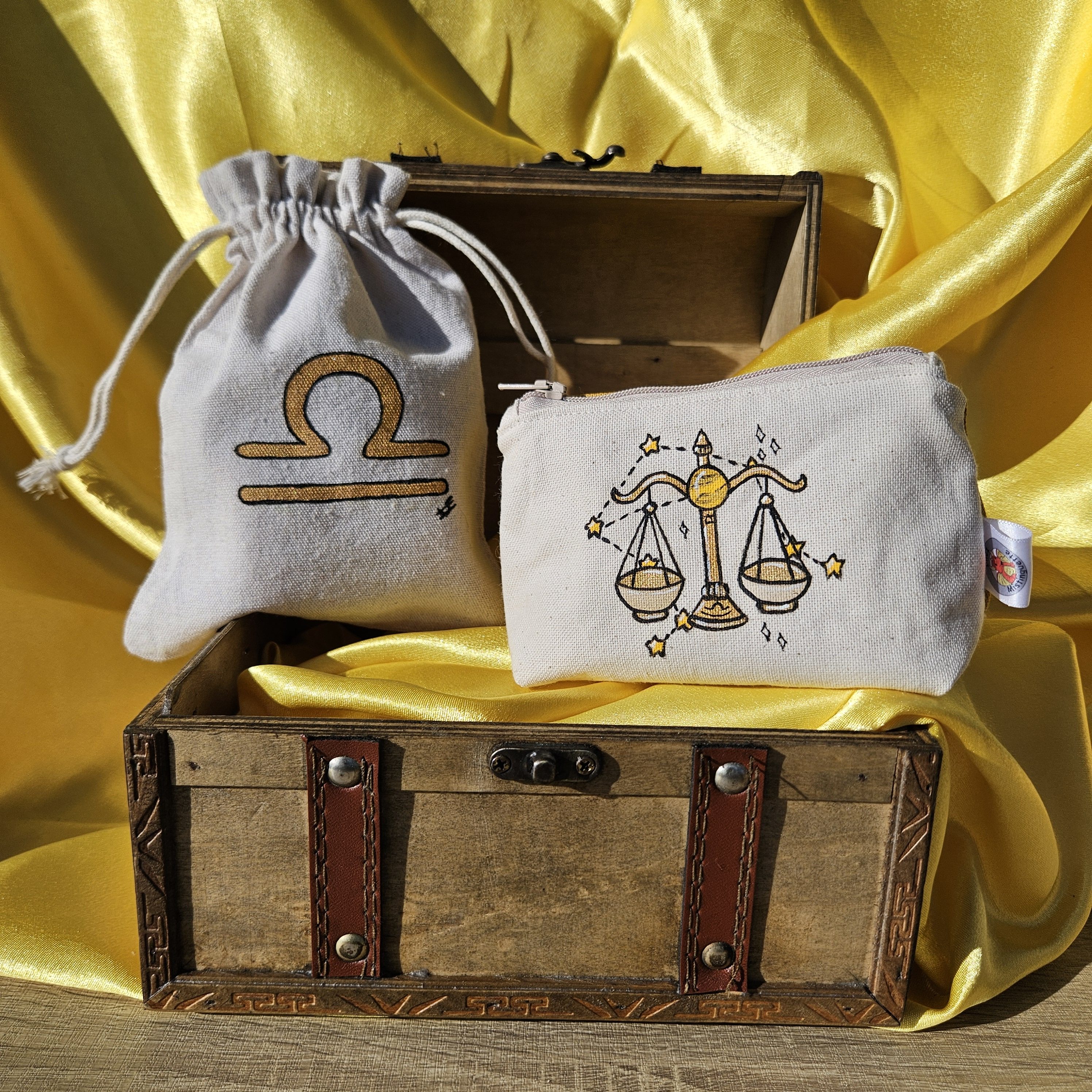 Porte-monnaie balance vue de face fermé