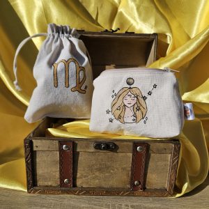 Porte-monnaie Vierge vue de face ouvert