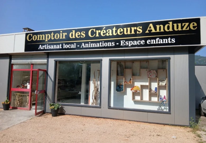 Boutique le comptoir des créateurs Anduze