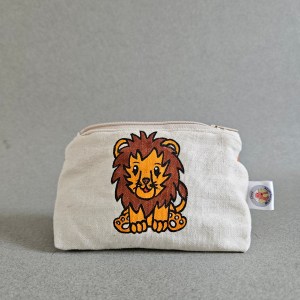 Porte monnaie lion