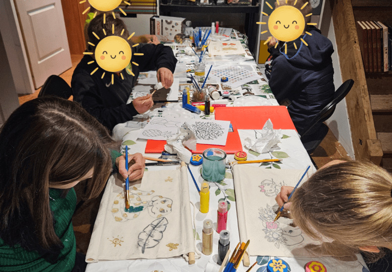 Atelier créatif à Rousson