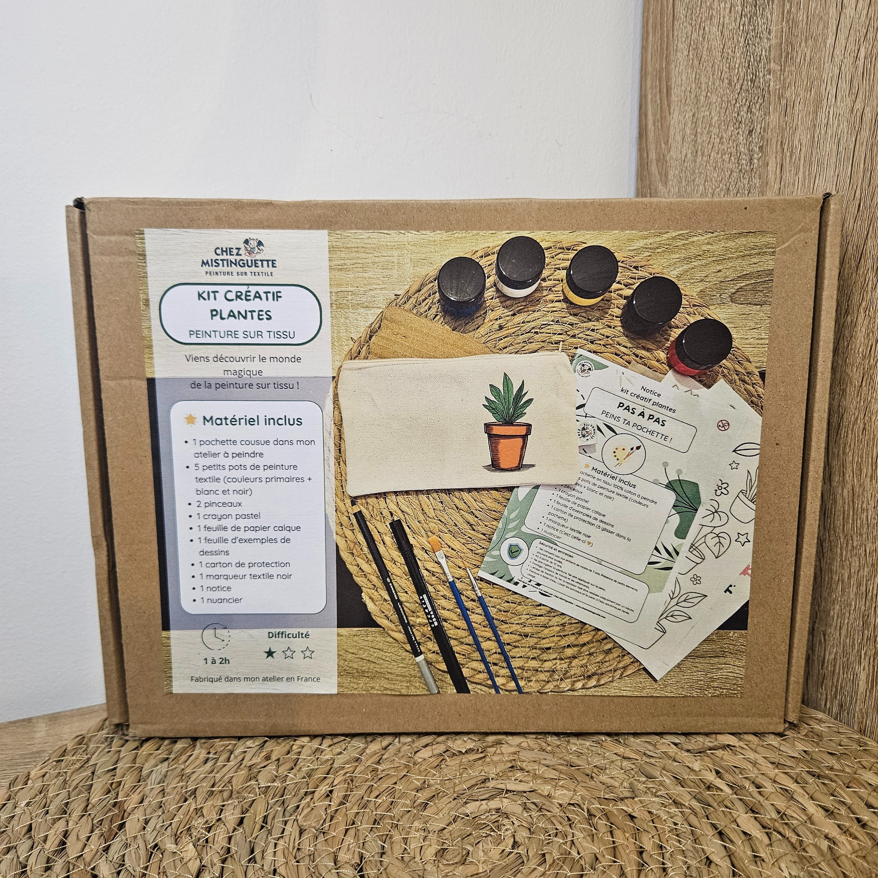 Coffret kit créatif plantes