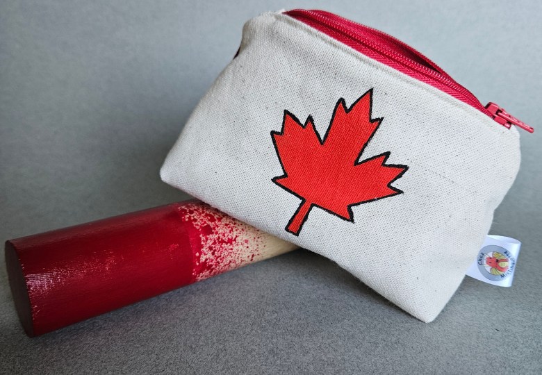 Porte-monnaie personnalisé sur le thème du Canada