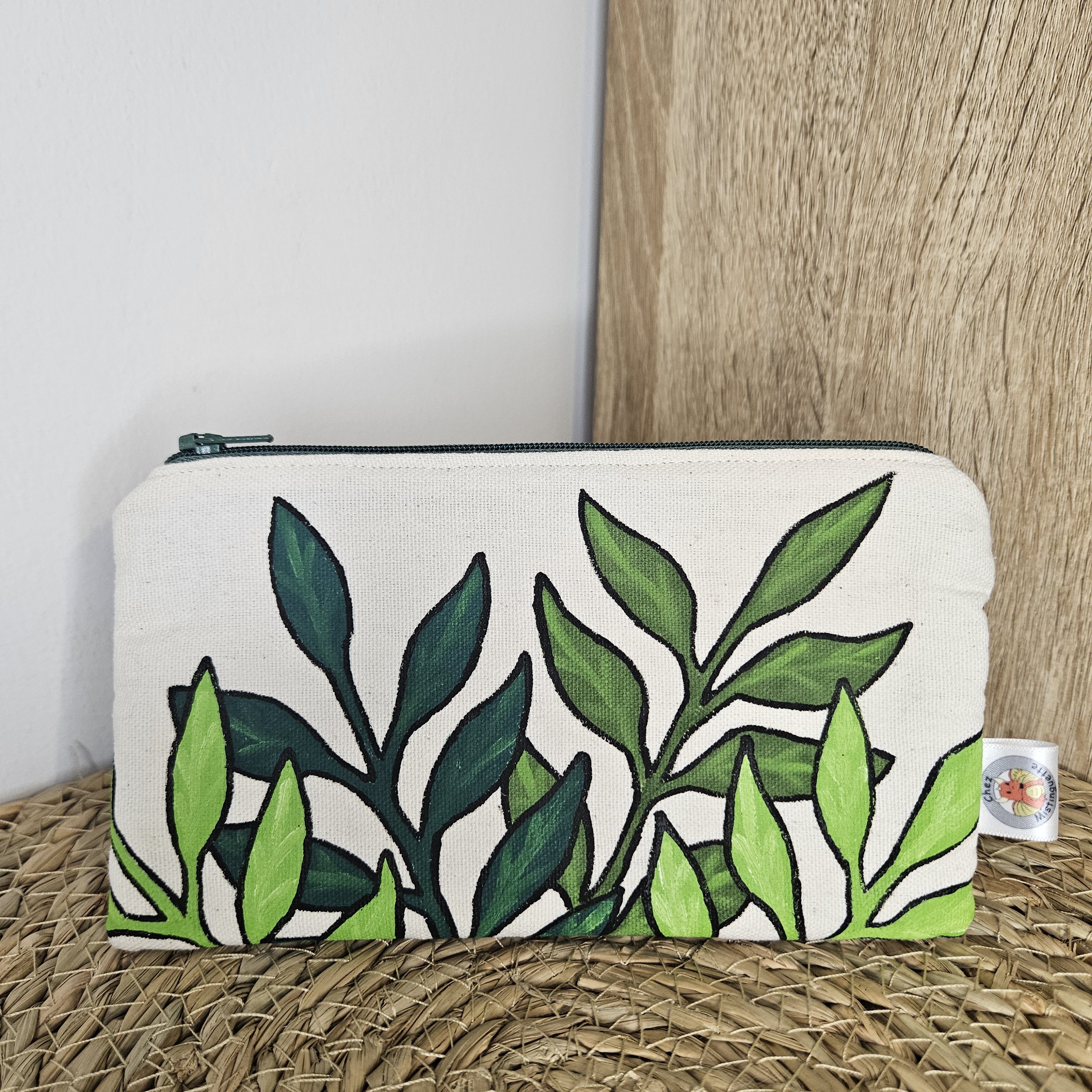 Pochette plantes vue de face fermée