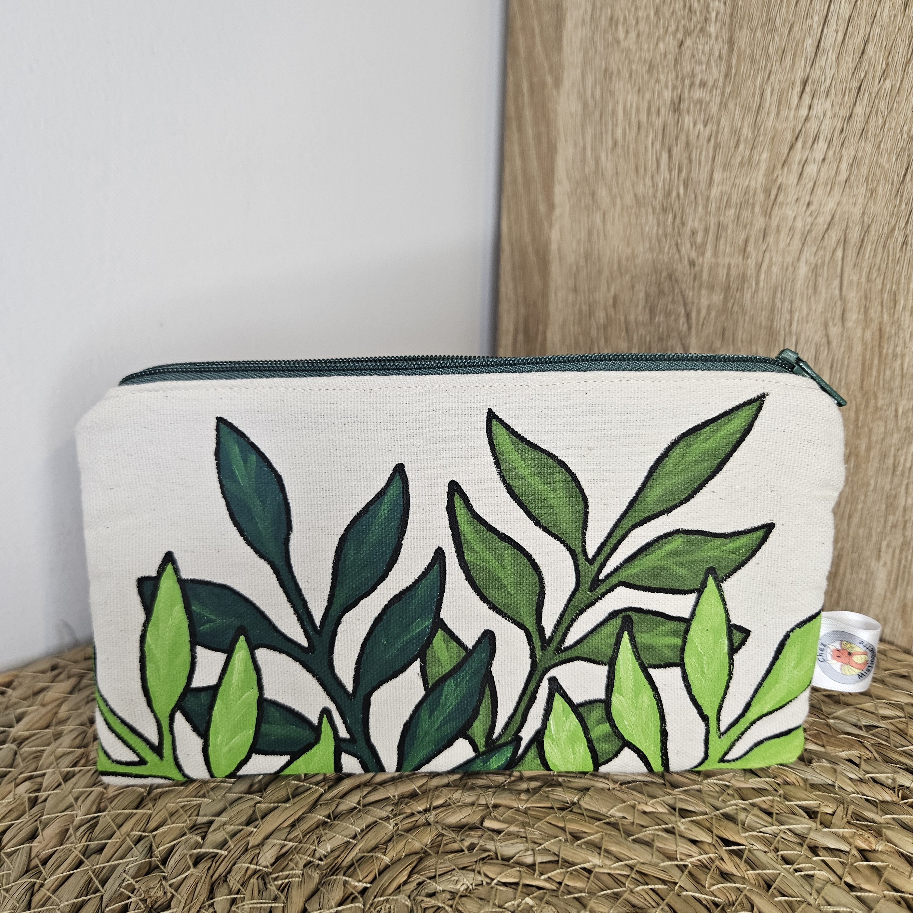 Pochette plantes vue de face ouverte